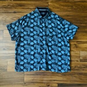 Nat Nast Luxury Originals Silk Blend Floral Print Men’s Shirt Size 2XL